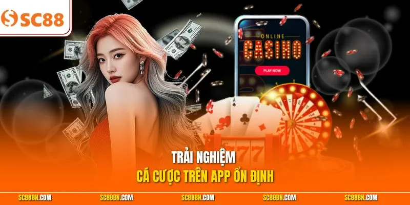 Trải nghiệm cá cược trên app ổn định